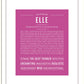 Frame Options | Dark Pink | Black Frame, Matted