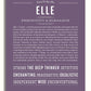 Frame Options | Deep Purple | White Frame, Matted