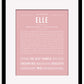 Frame Options | Dusty Rose | Maple Frame, Matted