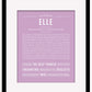 Frame Options | Lilac | Maple Frame, Matted