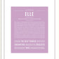 Frame Options | Lilac | Black Frame, Matted