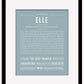 Frame Options | Powder Blue | Maple Frame, Matted