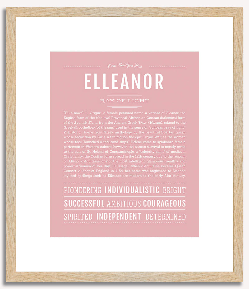 Elleanor | Name Art Print