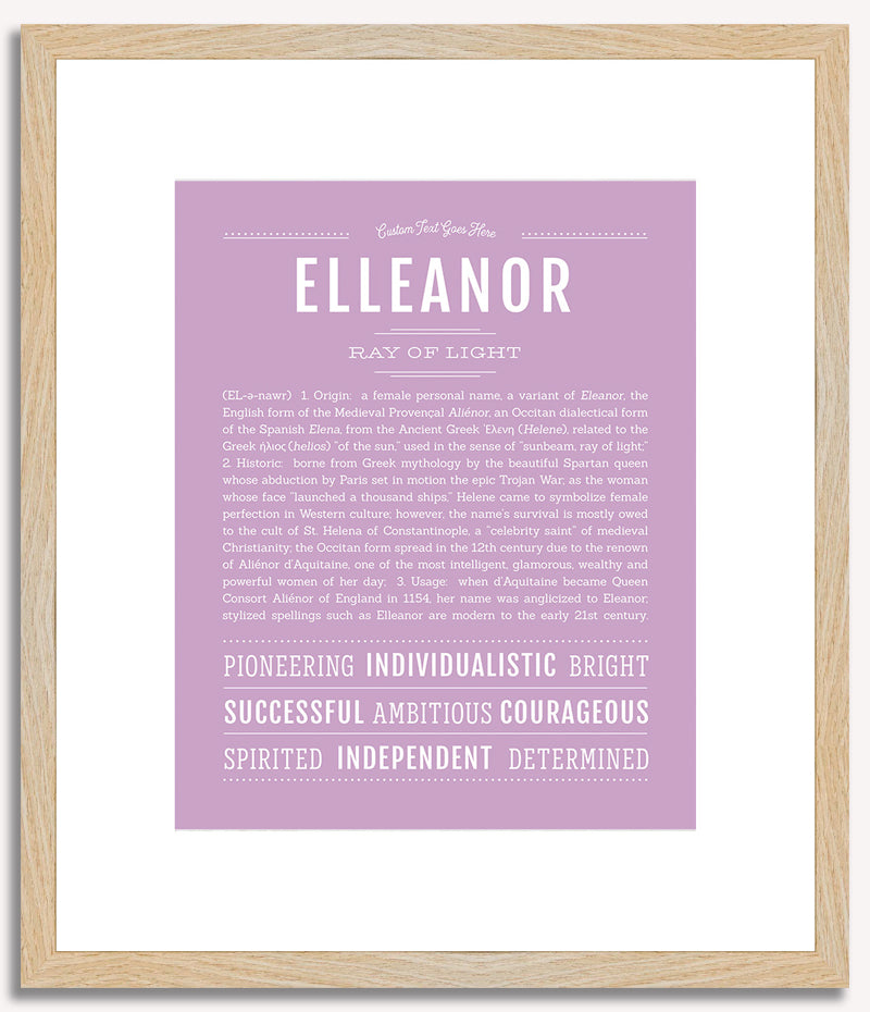 Elleanor | Name Art Print