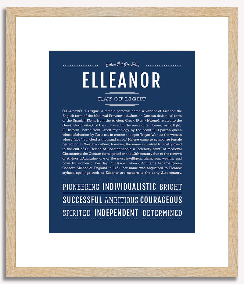 Elleanor | Name Art Print