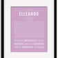 Frame Options | Lilac | Black Frame, Matted