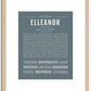 Elleanor | Name Art Print