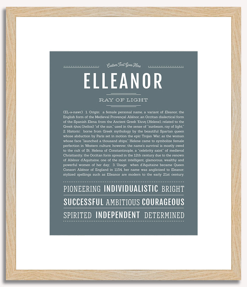 Elleanor | Name Art Print