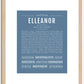 Elleanor | Name Art Print