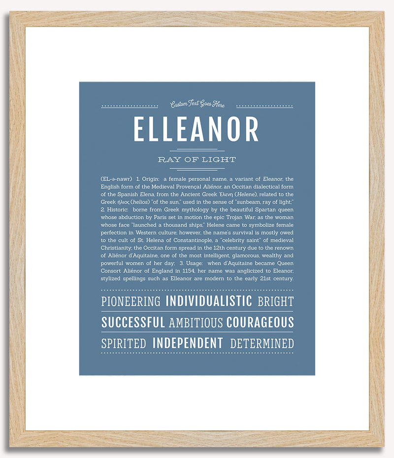 Elleanor | Name Art Print