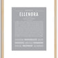 Ellenora | Name Art Print