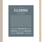 Ellenora | Name Art Print