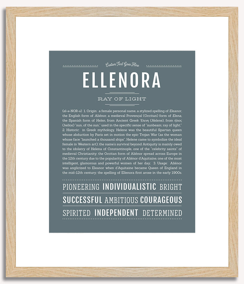 Ellenora | Name Art Print