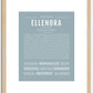 Ellenora | Name Art Print