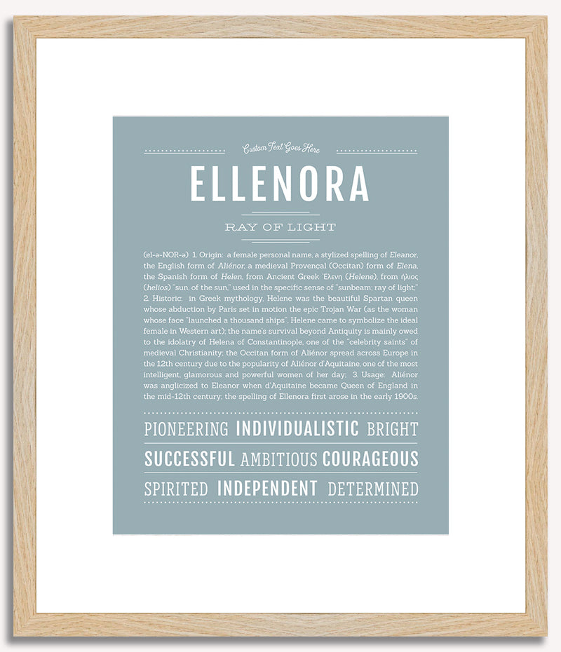 Ellenora | Name Art Print