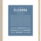 Ellenora | Name Art Print