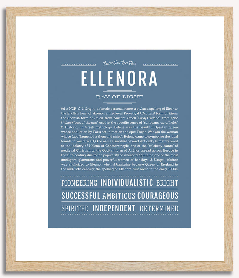 Ellenora | Name Art Print