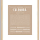 Ellenora | Name Art Print