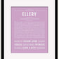 Frame Options | Lilac | Black Frame, Matted