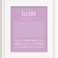 Frame Options | Lilac | White Frame, Matted