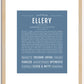 Ellery | Name Art Print