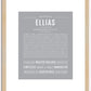 Ellias | Name Art Print