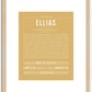 Ellias | Name Art Print