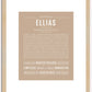 Ellias | Name Art Print