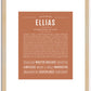 Ellias | Name Art Print