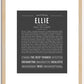 Ellie | Name Art Print