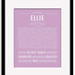 Frame Options | Lilac | Black Frame, Matted