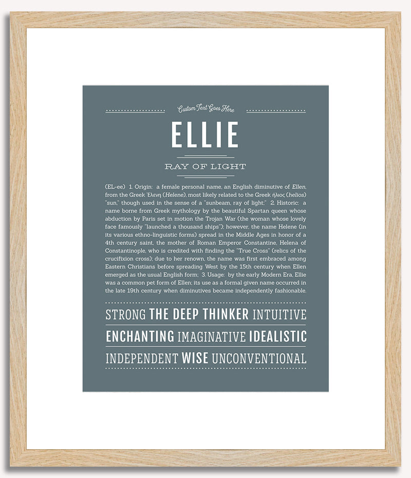 Ellie | Name Art Print