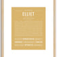 Elliet | Name Art Print