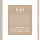 Elliet | Name Art Print