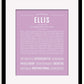 Frame Options | Lilac | Black Frame, Matted