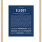 Ellody | Name Art Print