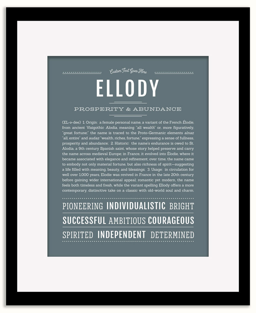 Ellody | Name Art Print
