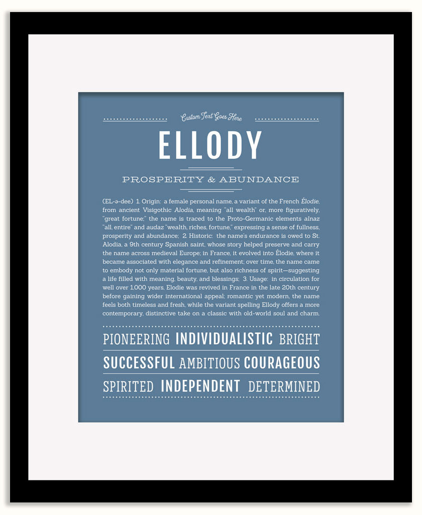 Ellody | Name Art Print
