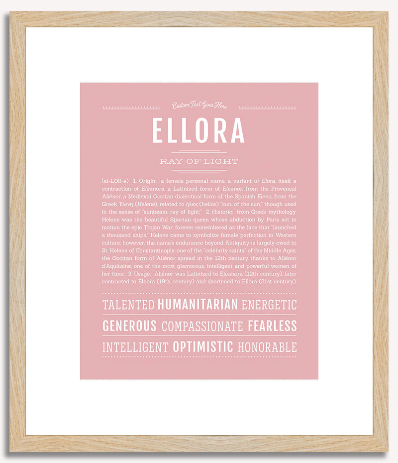 Ellora | Name Art Print