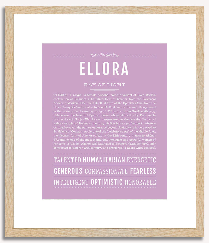 Ellora | Name Art Print