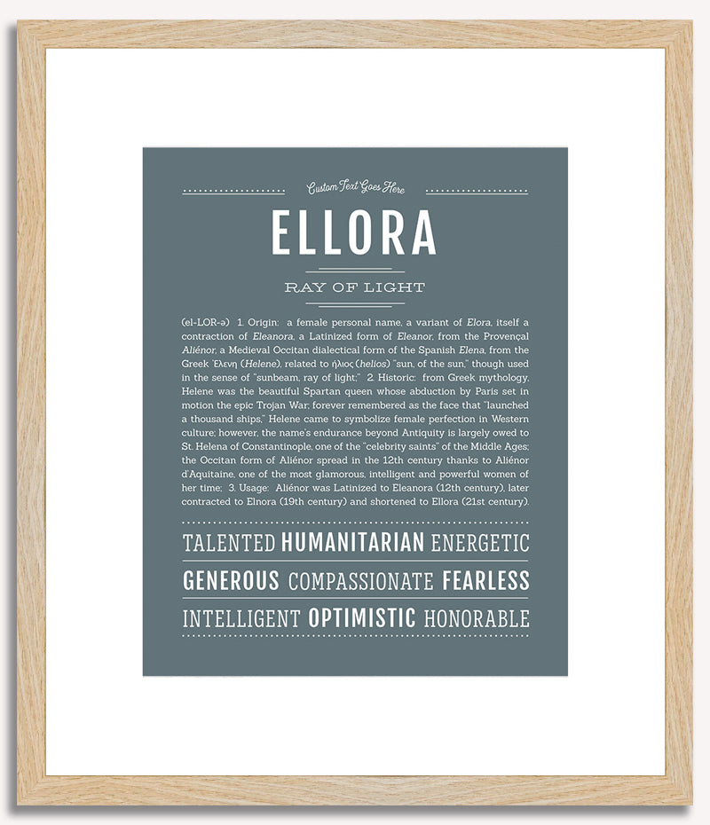 Ellora | Name Art Print