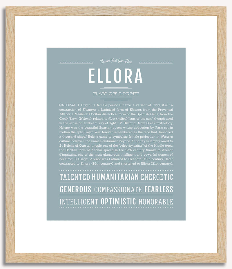 Ellora | Name Art Print