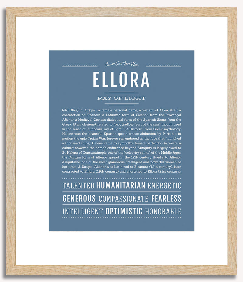 Ellora | Name Art Print