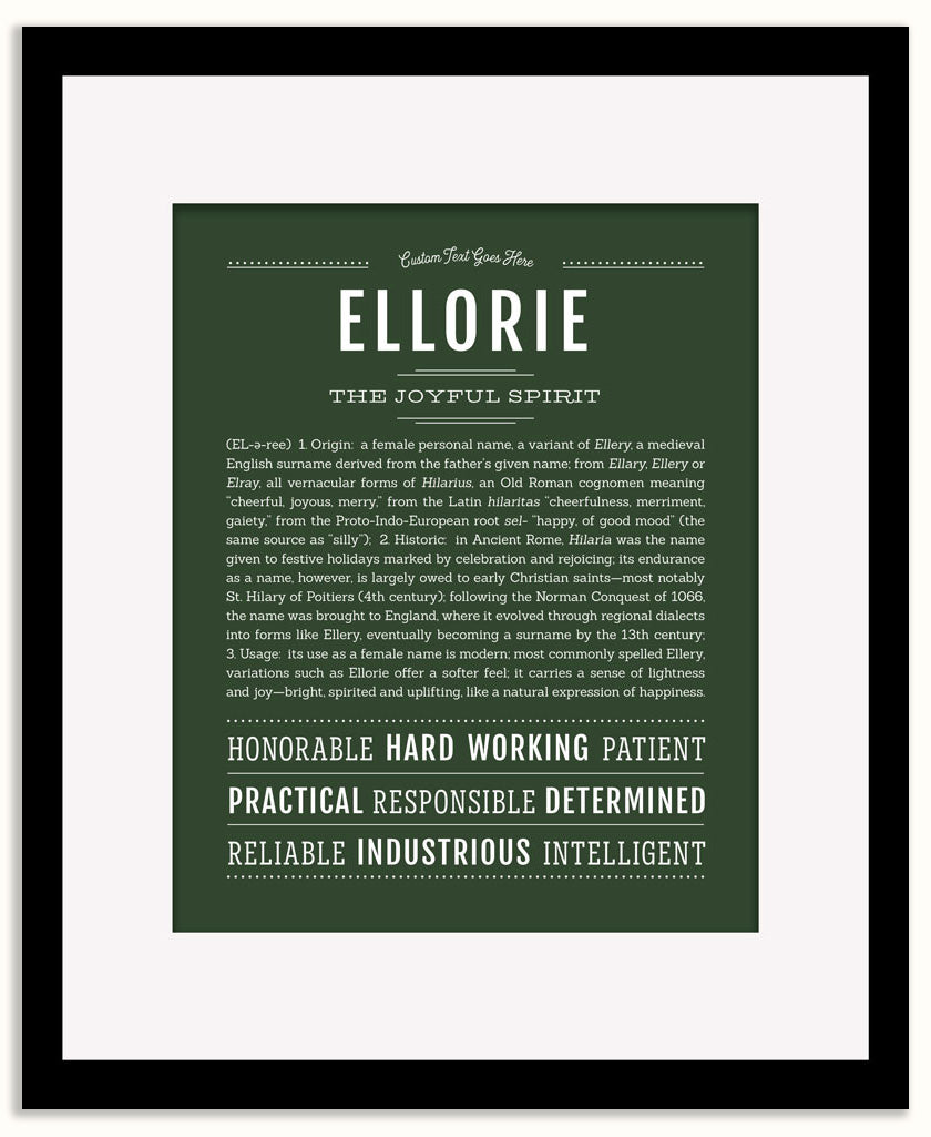Ellorie | Name Art Print