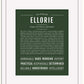 Ellorie | Name Art Print