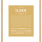 Ellorie | Name Art Print
