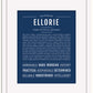 Ellorie | Name Art Print