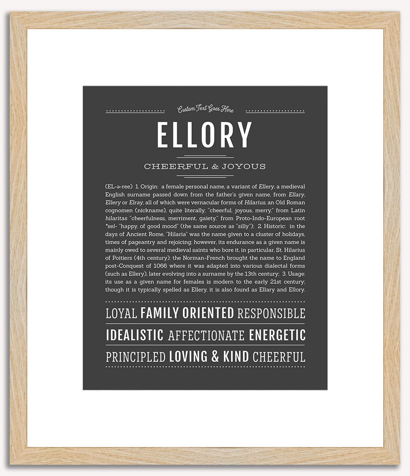 Ellory | Name Art Print