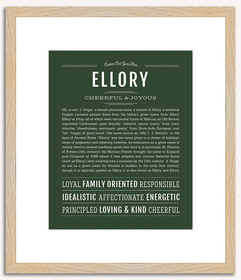 Ellory | Name Art Print