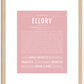 Ellory | Name Art Print